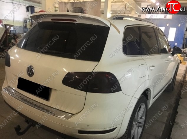 5 499 р. Спойлер Спорт Volkswagen Touareg NF дорестайлинг (2010-2014) (Неокрашенный)  с доставкой в г. Калуга