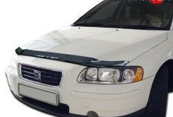Дефлектор капота NovLine Volvo (Вольво) S60 (С60)  RS,RH седан (2000-2010) RS,RH седан дорестайлинг, рестайлинг