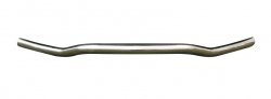 Защита переднего бампера из изогнутой трубы диаметром 57 мм Slitkoff Zotye T600 (2014-2021)
