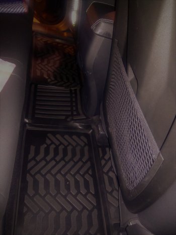 1 499 р. Комплект ковриков в салон Aileron 3D (с подпятником)  Zotye T600 (2014-2021)  с доставкой в г. Калуга. Увеличить фотографию 2
